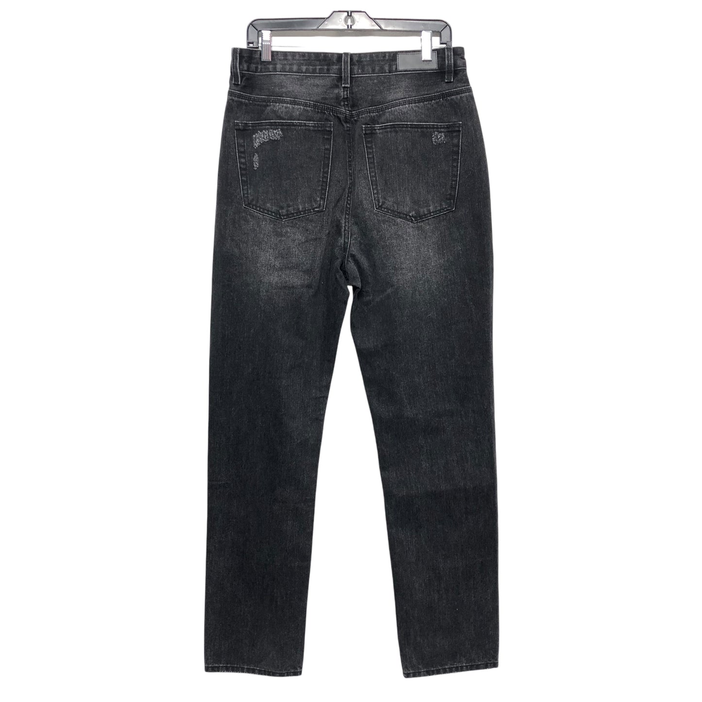 JEANS STRAIGHT by CMC In BLACK DENIM, Size: 10