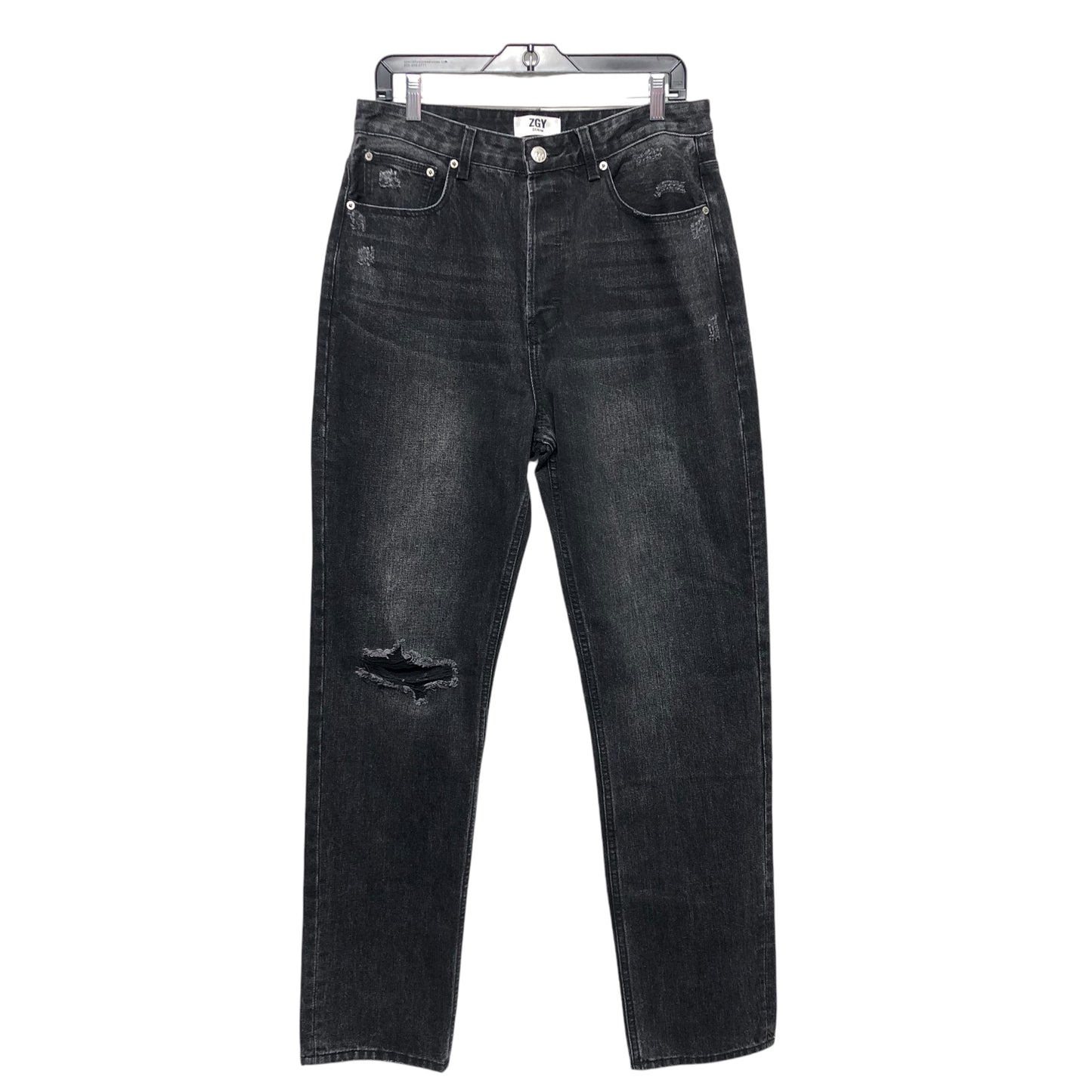JEANS STRAIGHT by CMC In BLACK DENIM, Size: 10