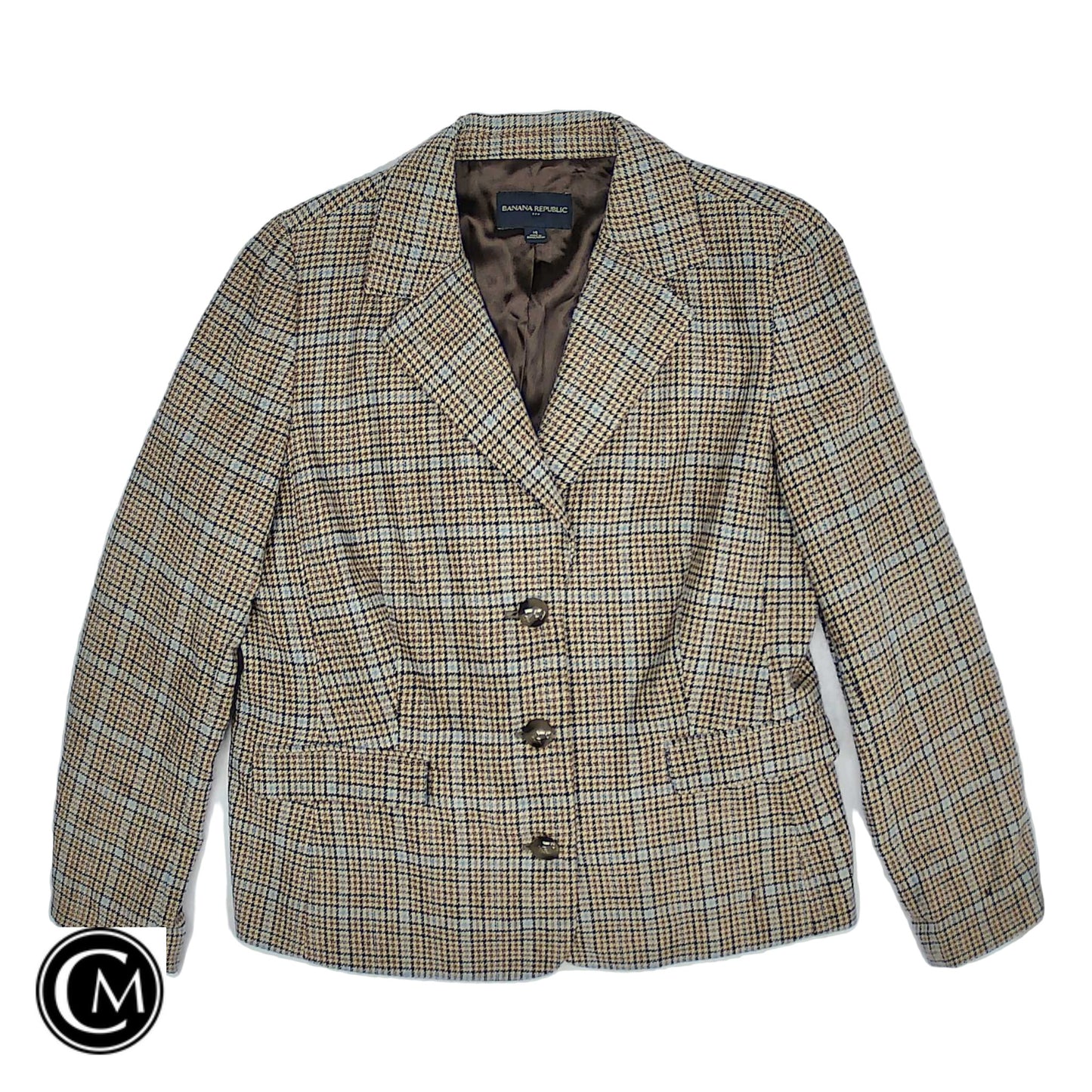 Blazer By Banana Republic In Brown, Size: 14 image 1
