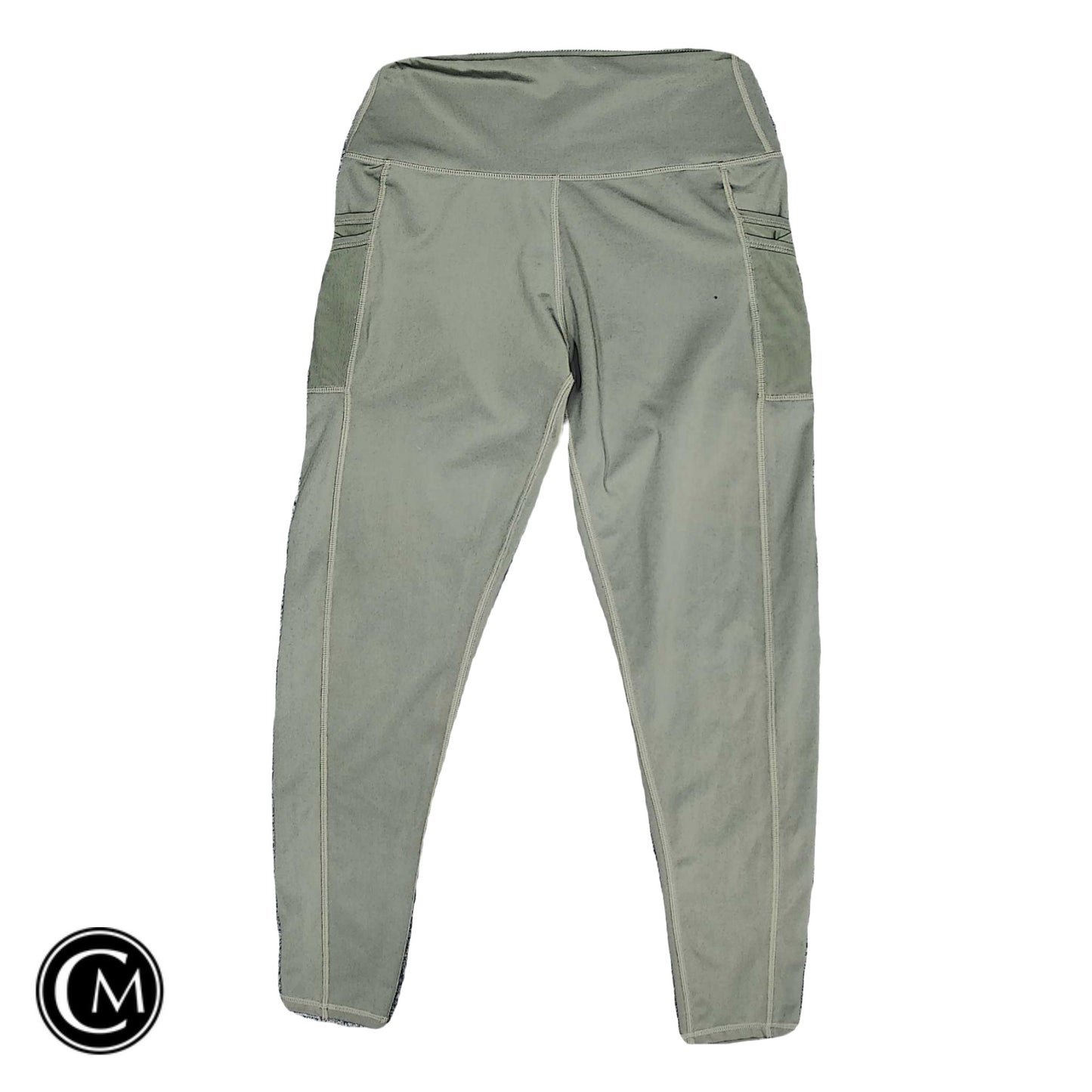 Athletic Leggings By Legend In Green, Size: L image 1