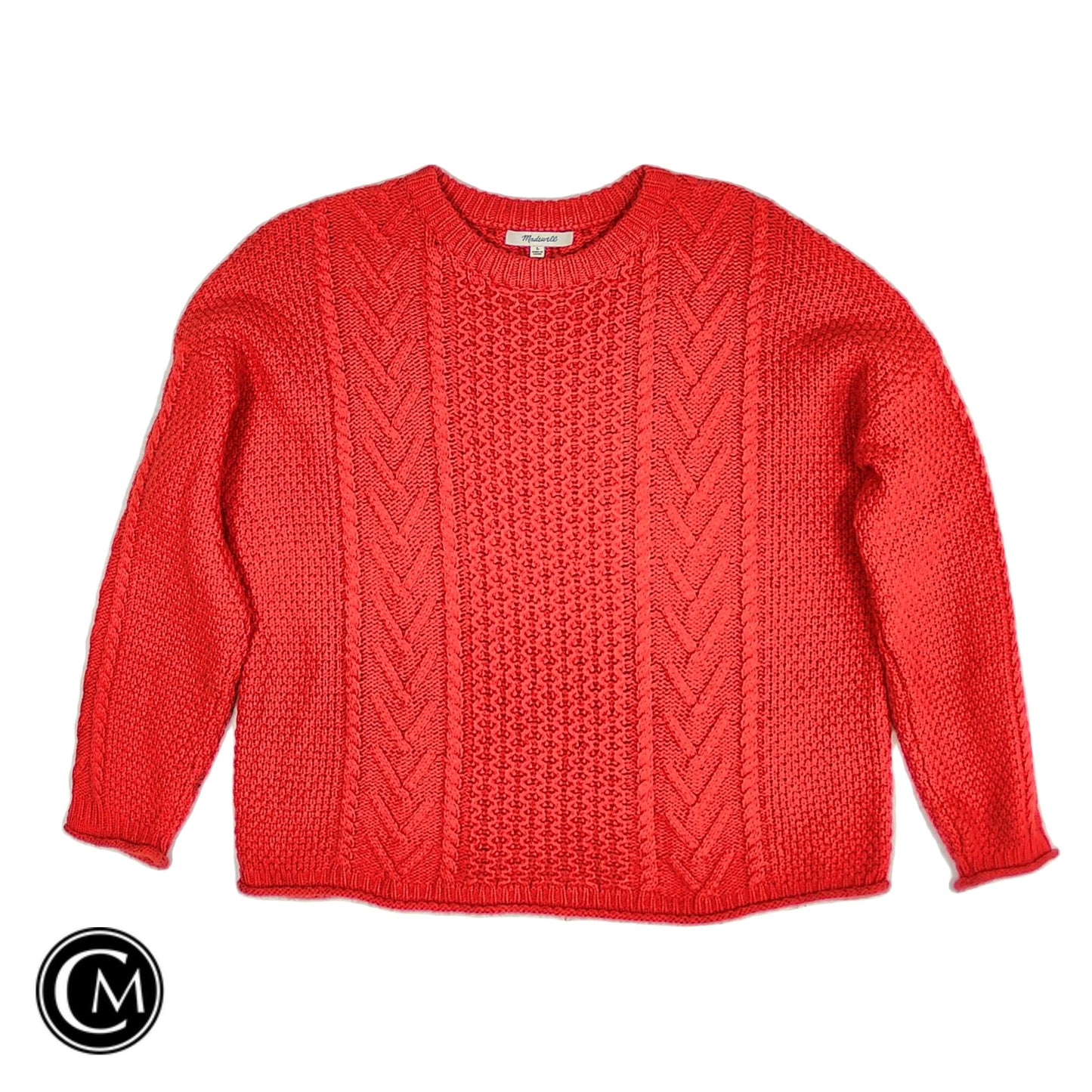 Sweater By Madewell In Orange, Size: L image 1
