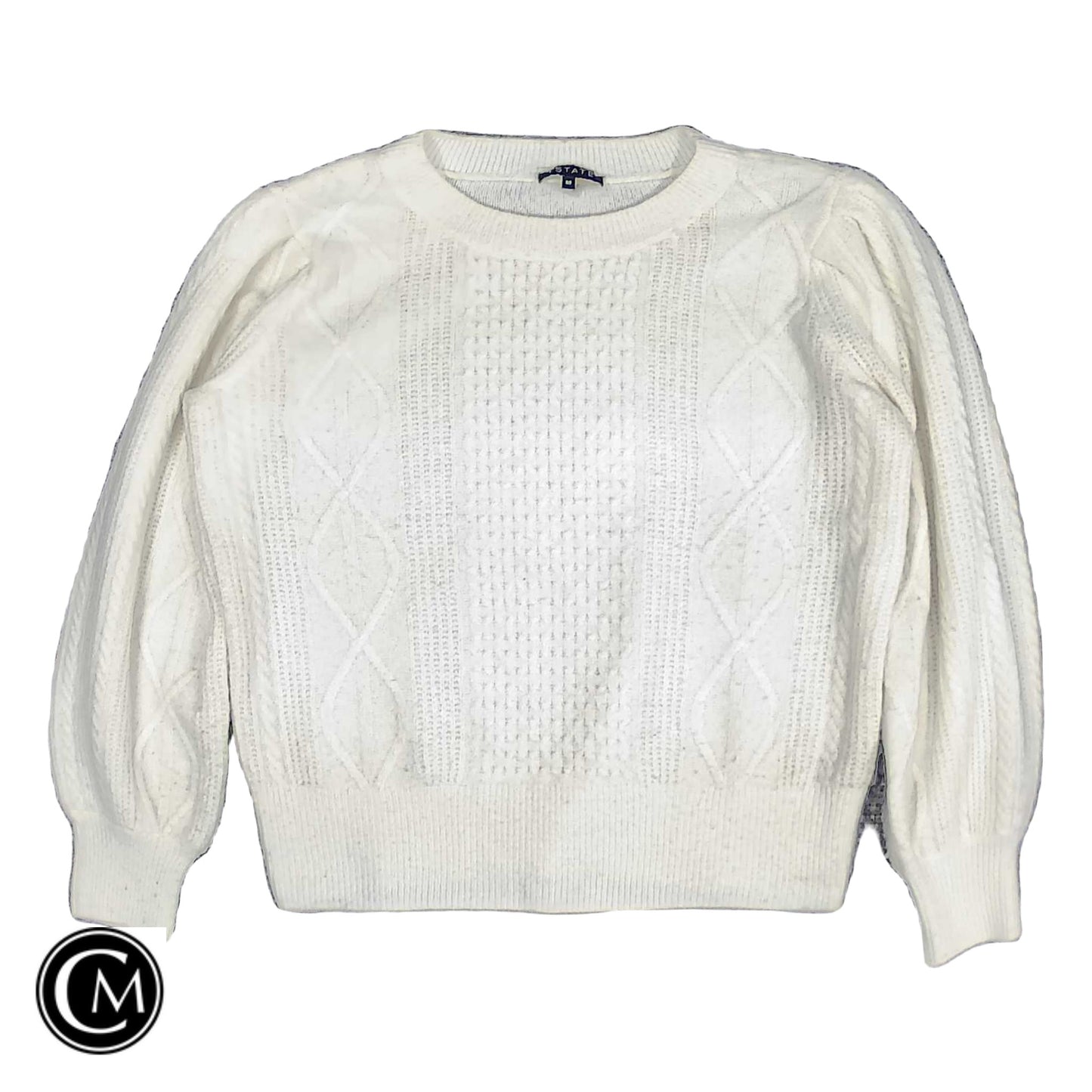 Sweater By 1.State In White, Size: M image 1