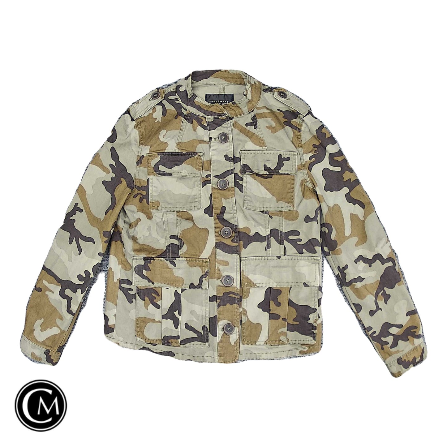 Jacket Utility By Sanctuary In Camouflage Print, Size: S image 1