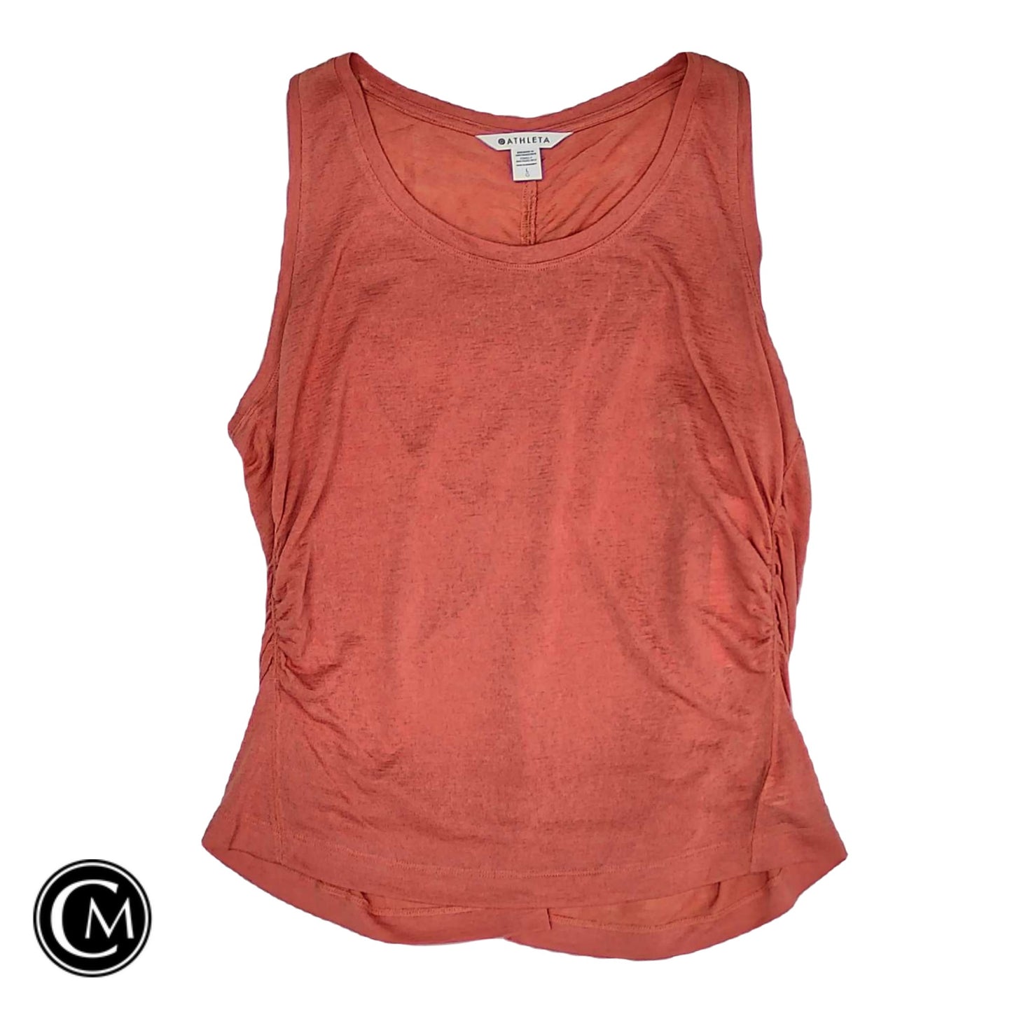 Athletic Tank Top By Athleta In Orange, Size: L image 1