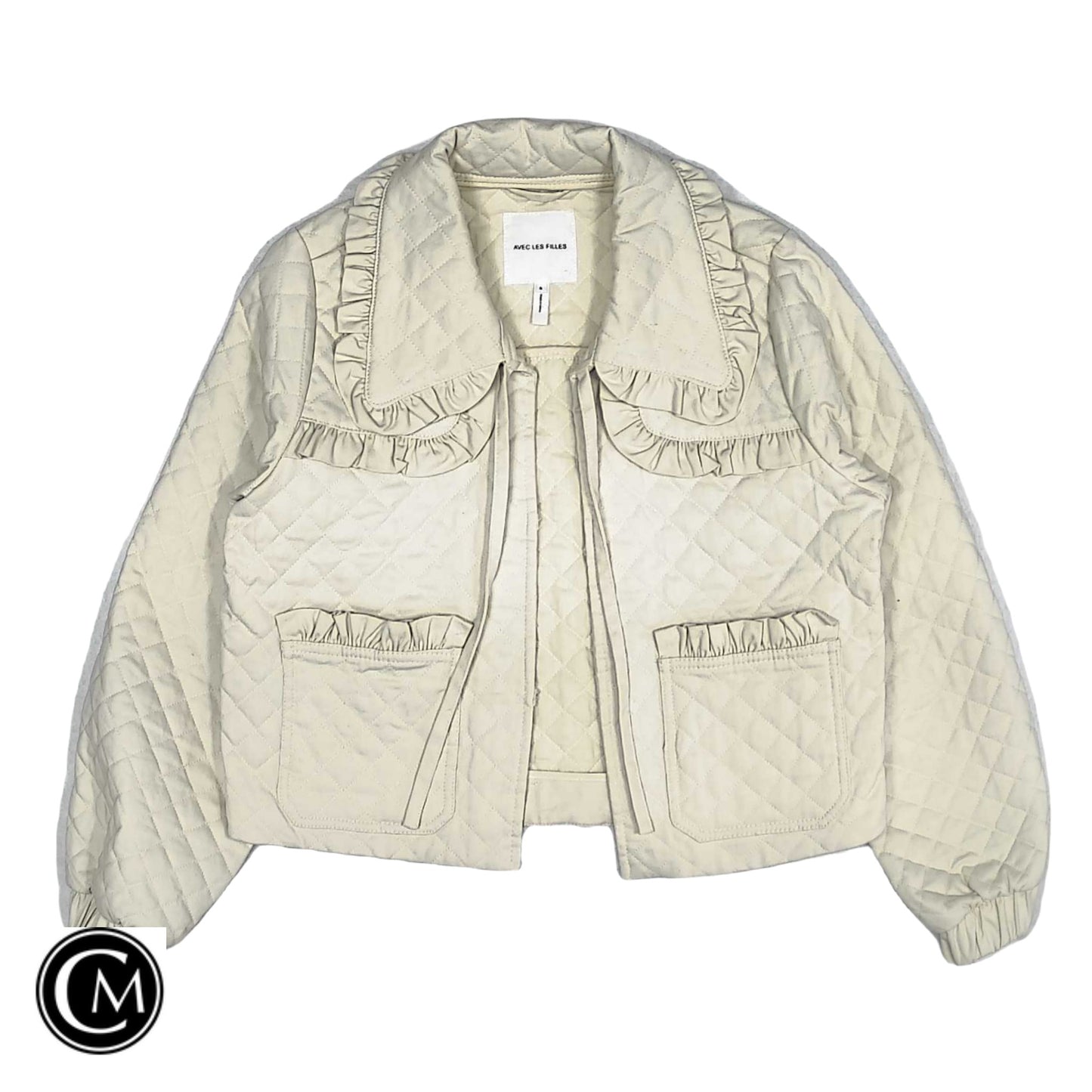 Jacket Other By Avec Les Filles In Beige, Size: S image 1