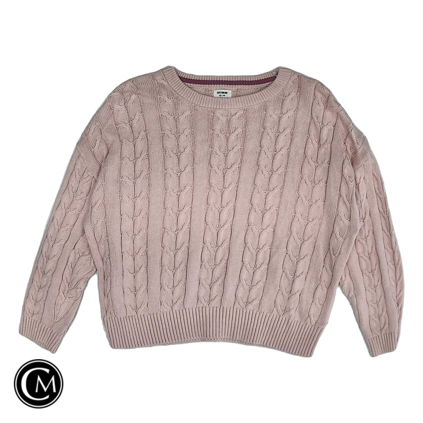Sweater By Cotton On In Pink, Size: Xs image 1