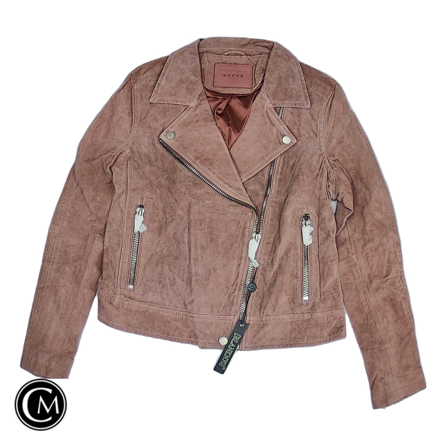 Jacket Moto Leather By Blanknyc In Mauve, Size: S image 1