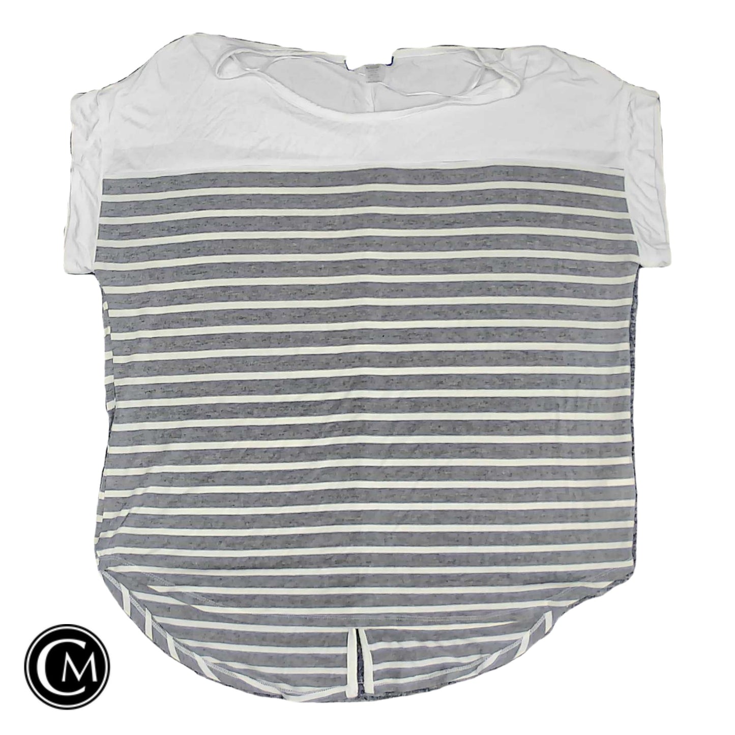 Top Ss By Cable And Gauge In Grey & White, Size: Xl image 1