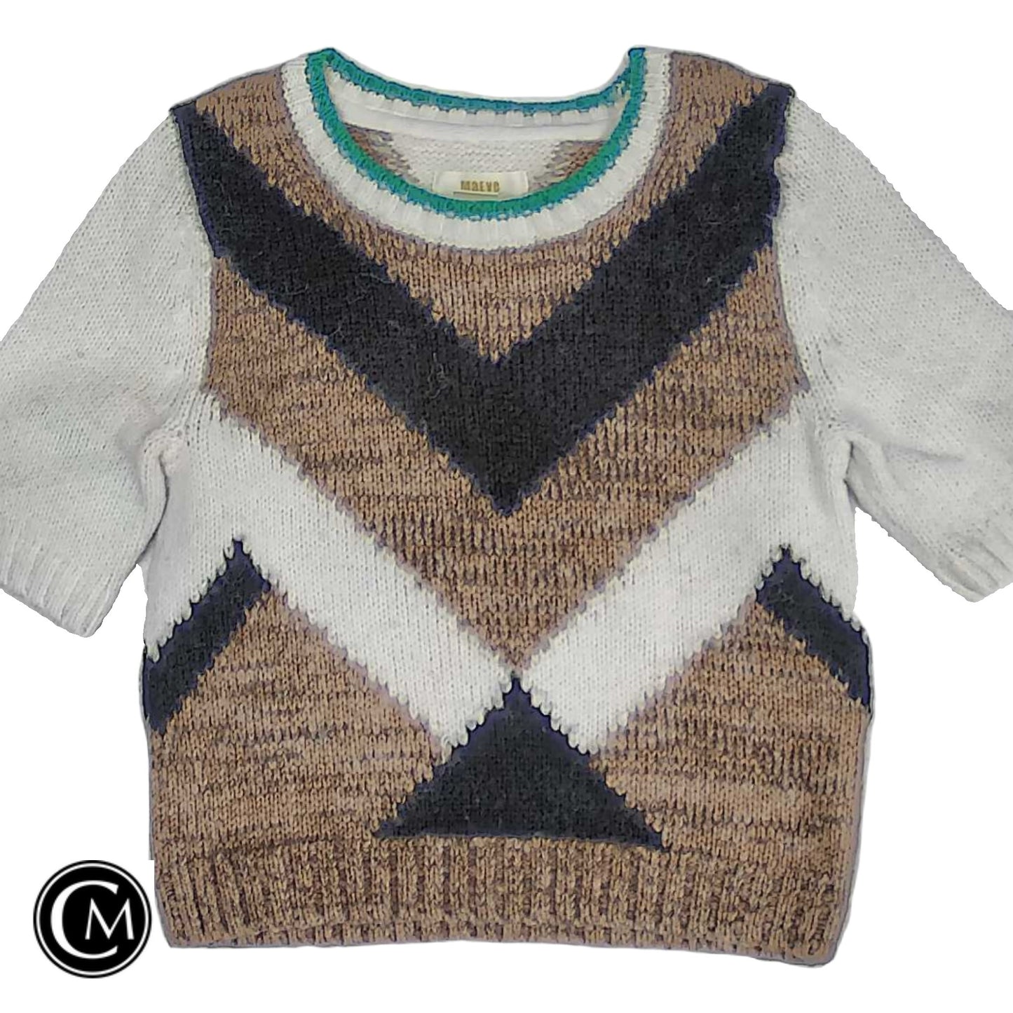 Sweater Ss By Maeve In Multi, Size: Xs image 1