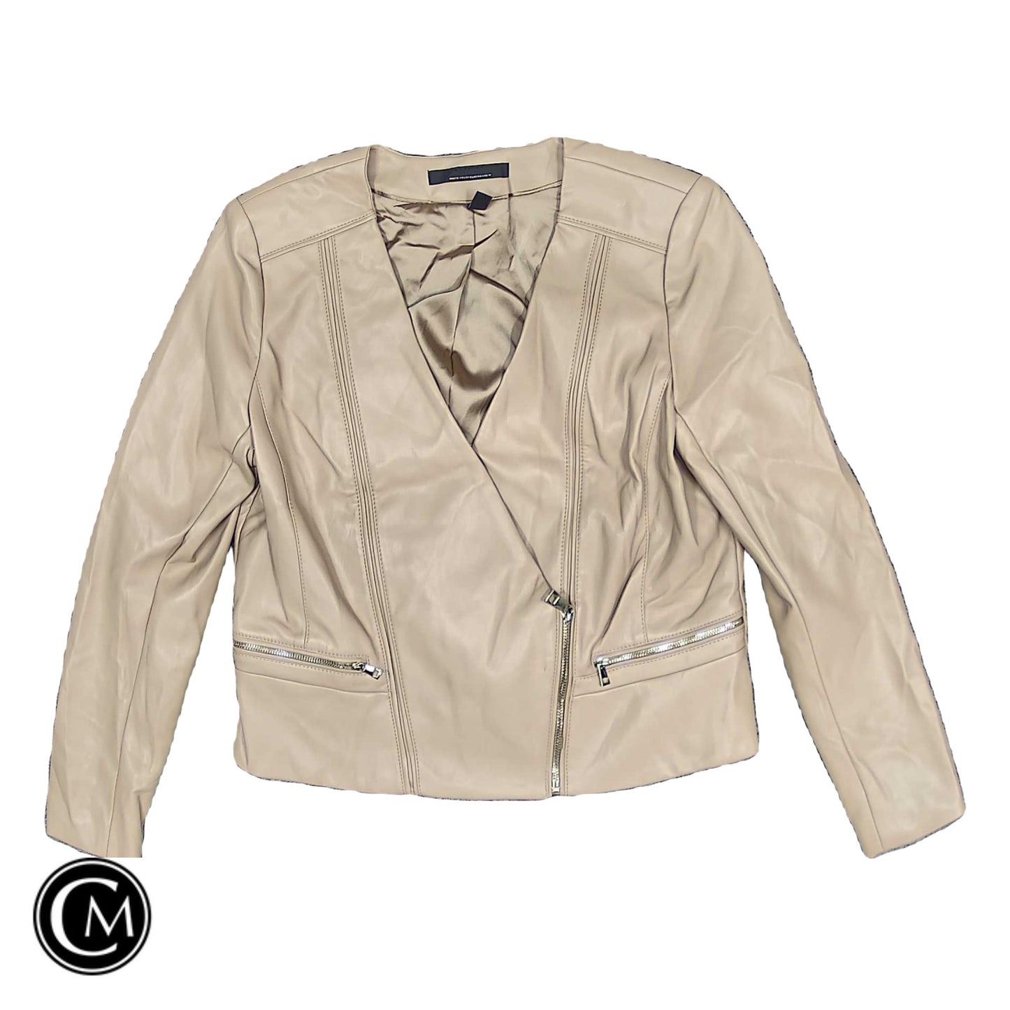 Jacket Other By White House Black Market In Beige, Size: 12 image 1