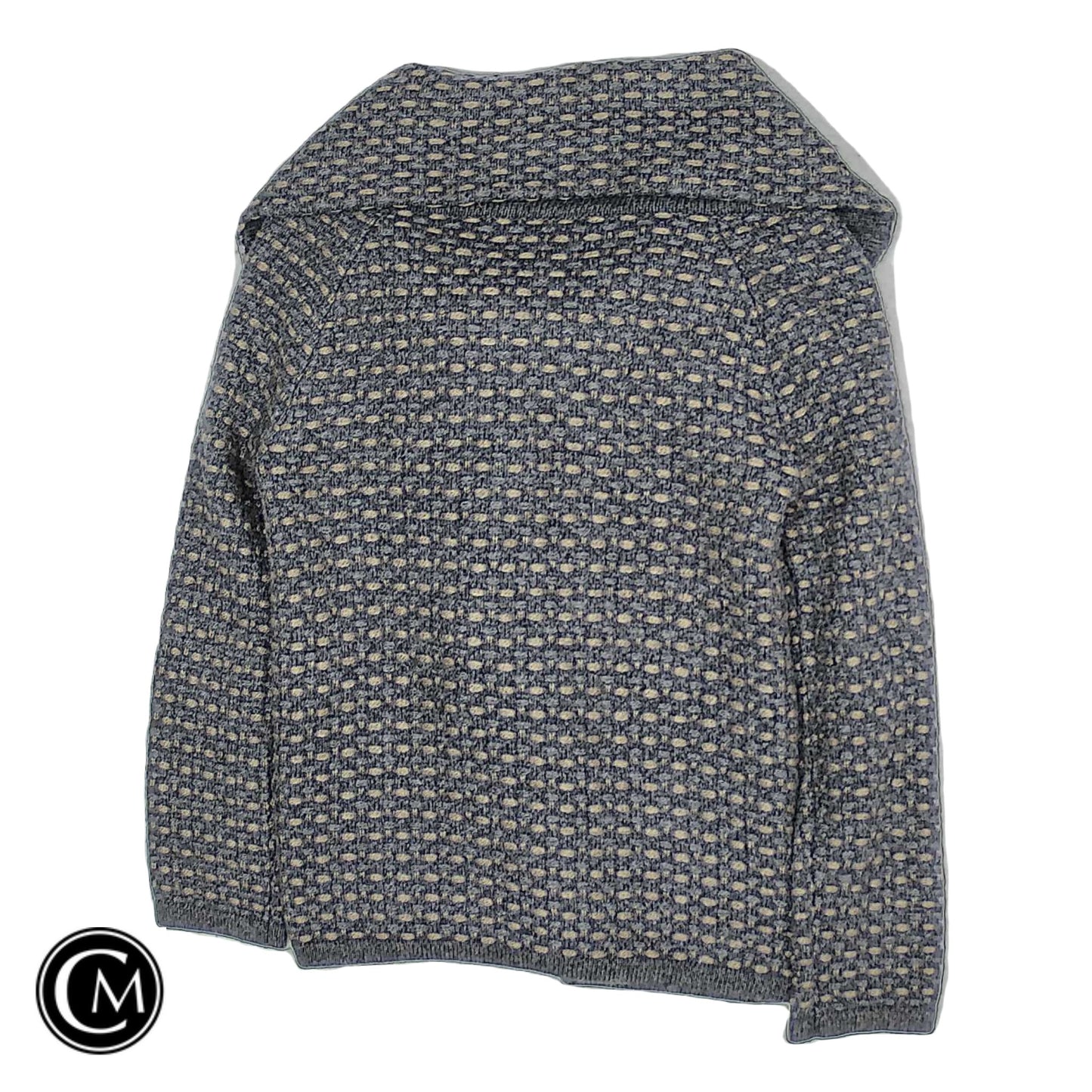 Sweater Cardigan By Banana Republic In Grey, Size: S image 2
