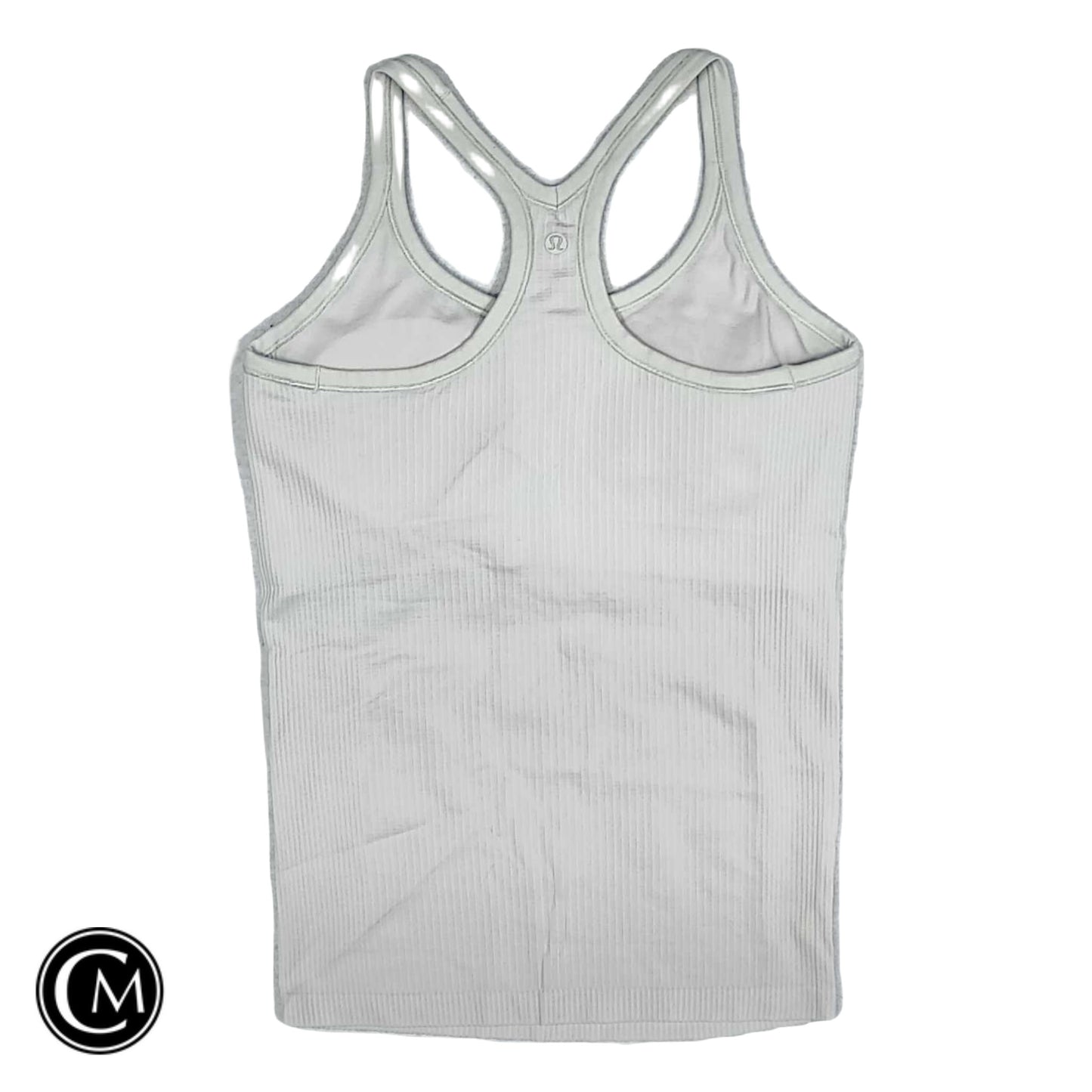 Athletic Tank Top By Lululemon In Cream, Size: 8 image 2