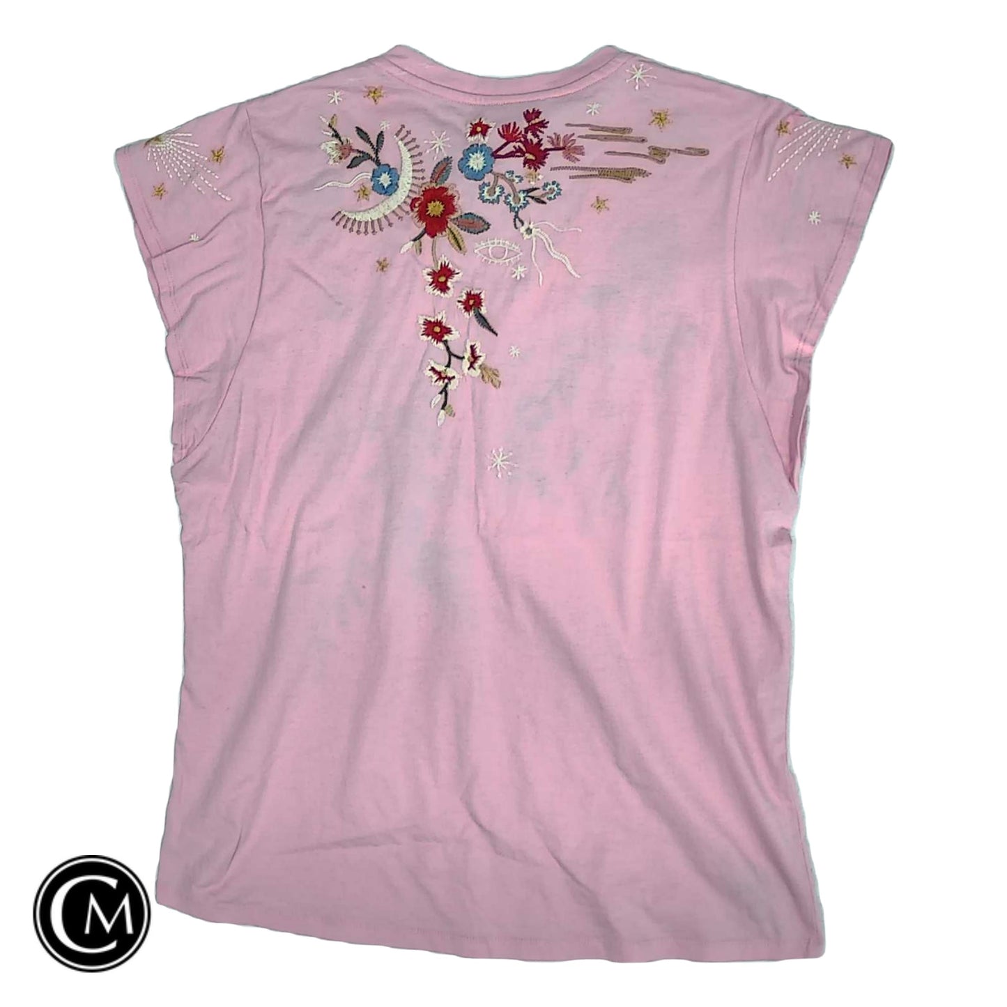 Top Ss By Johnny Was In Pink, Size: S image 2