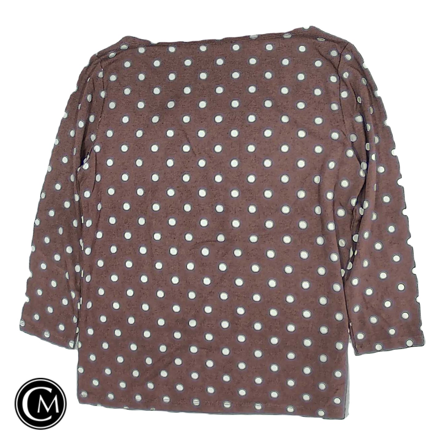 Top Ls By Ann Taylor In Polkadot Pattern, Size: Xs image 2