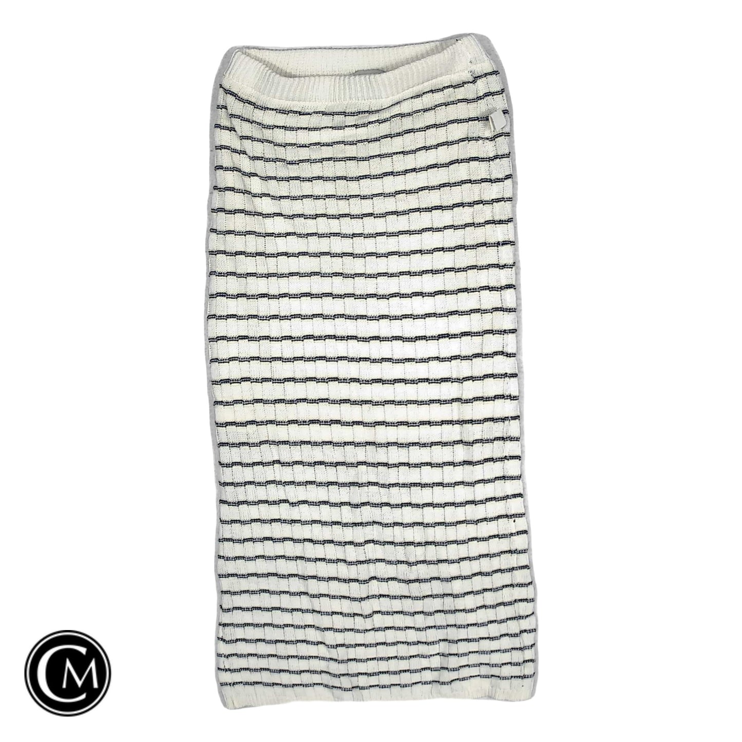Skirt Set 2pc By Freshman In Black & White, Size: Xs image 3