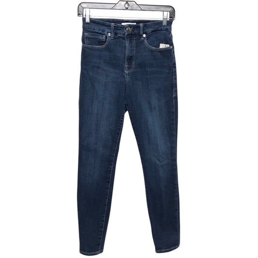 Jeans Cropped By Good American In Blue Denim, Size:2