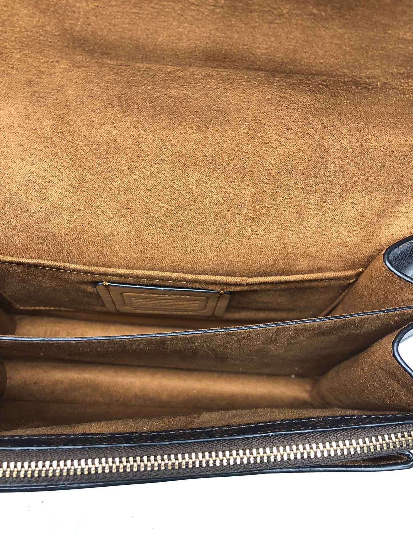 Crossbody Designer By Coach, Size: Medium