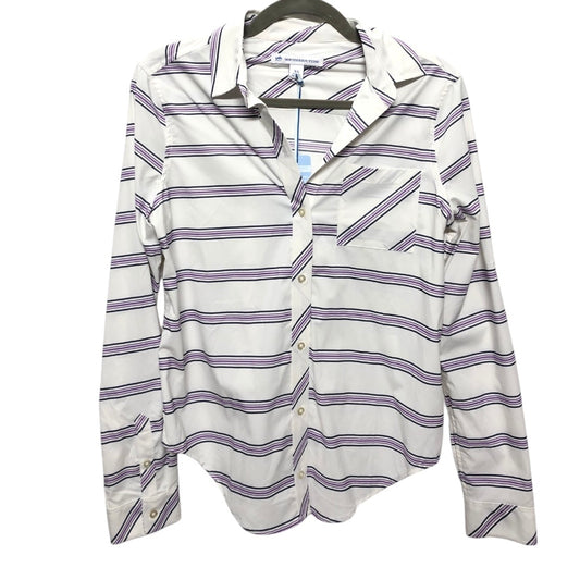 Top Ls By Southern Tide In Purple & White, Size:Xs