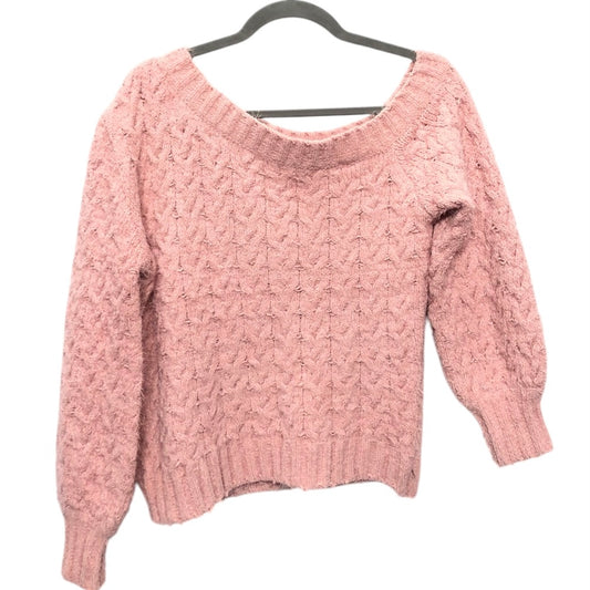 Sweater By Clothes Mentor In Pink, Size:Xs