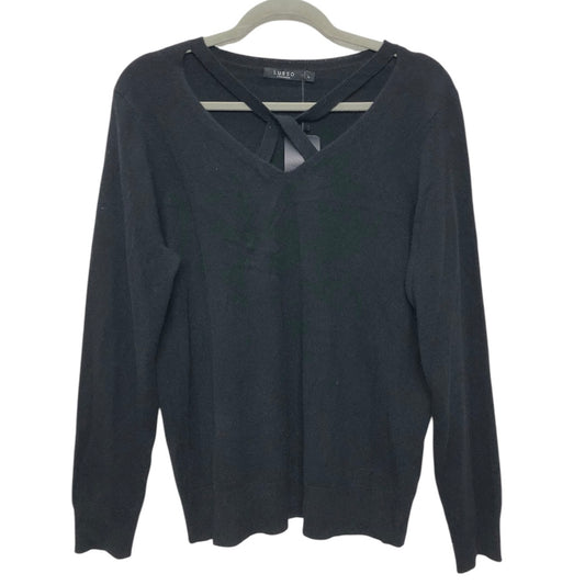 Sweater Cashmere By Cmc In Black, Size:L