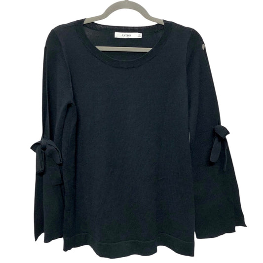 Top Ls By Just Fab In Black, Size:Xs