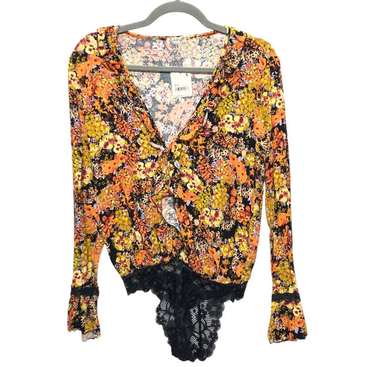Bodysuit By Free People In Multi, Size:Xs