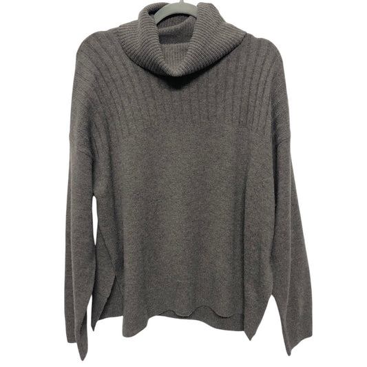 Sweatshirt Collar By Madewell In Taupe, Size:M