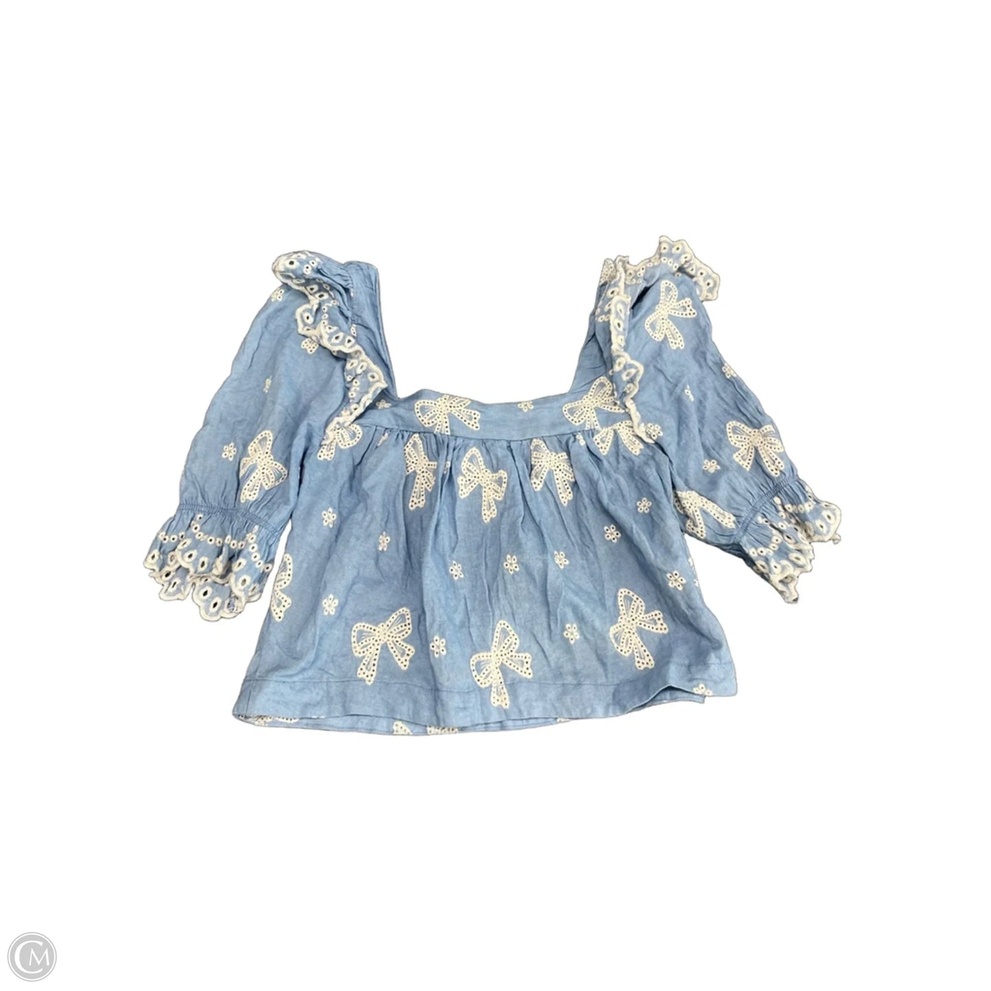 Shorts Set By Mable In Blue, Size: M