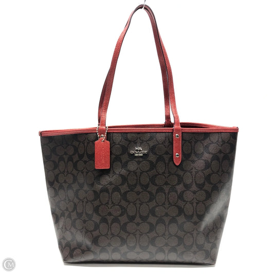 Tote Designer By Coach, Size: Large