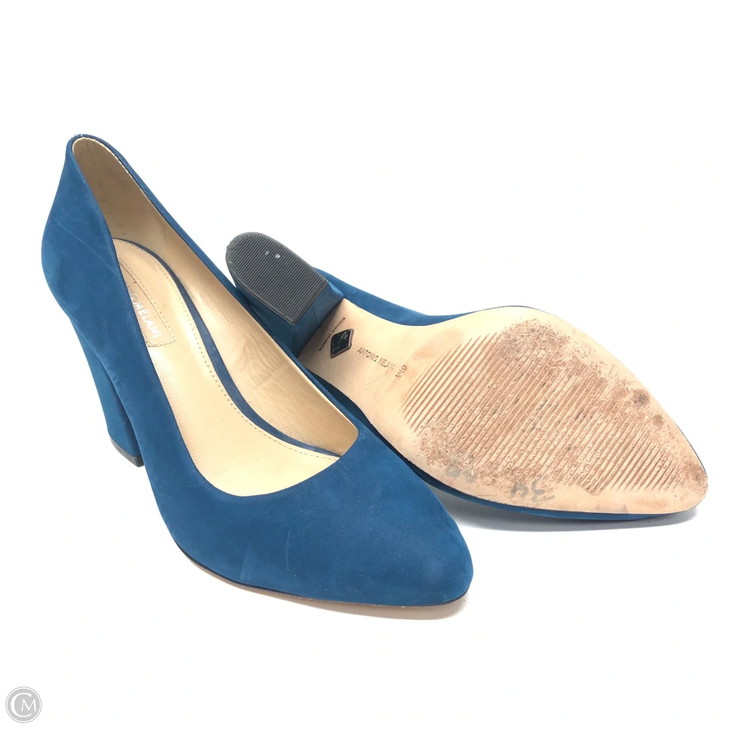 Shoes Heels Block By Antonio Melani In Blue, Size: 6