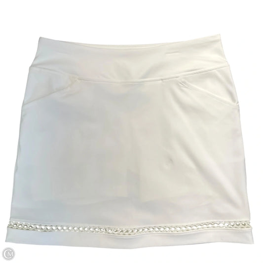 Skort Designer By Lilly Pulitzer In White, Size: 4