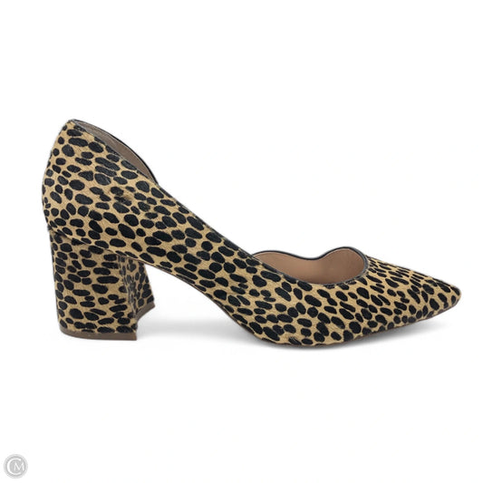 Shoes Heels Block By Louise Et Cie In Black & Brown, Size: 9.5