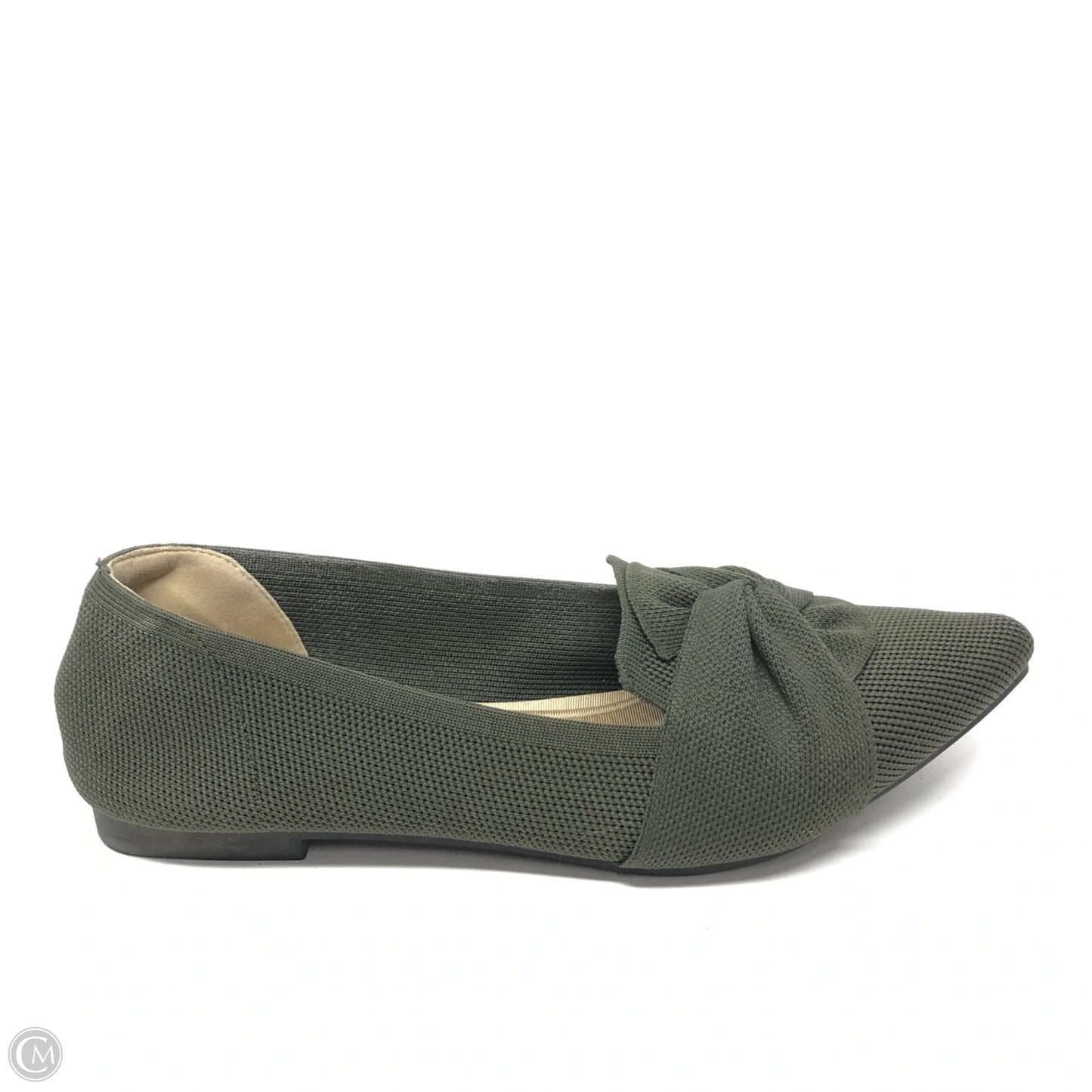 Shoes Flats By Cmf In Green, Size: 8.5