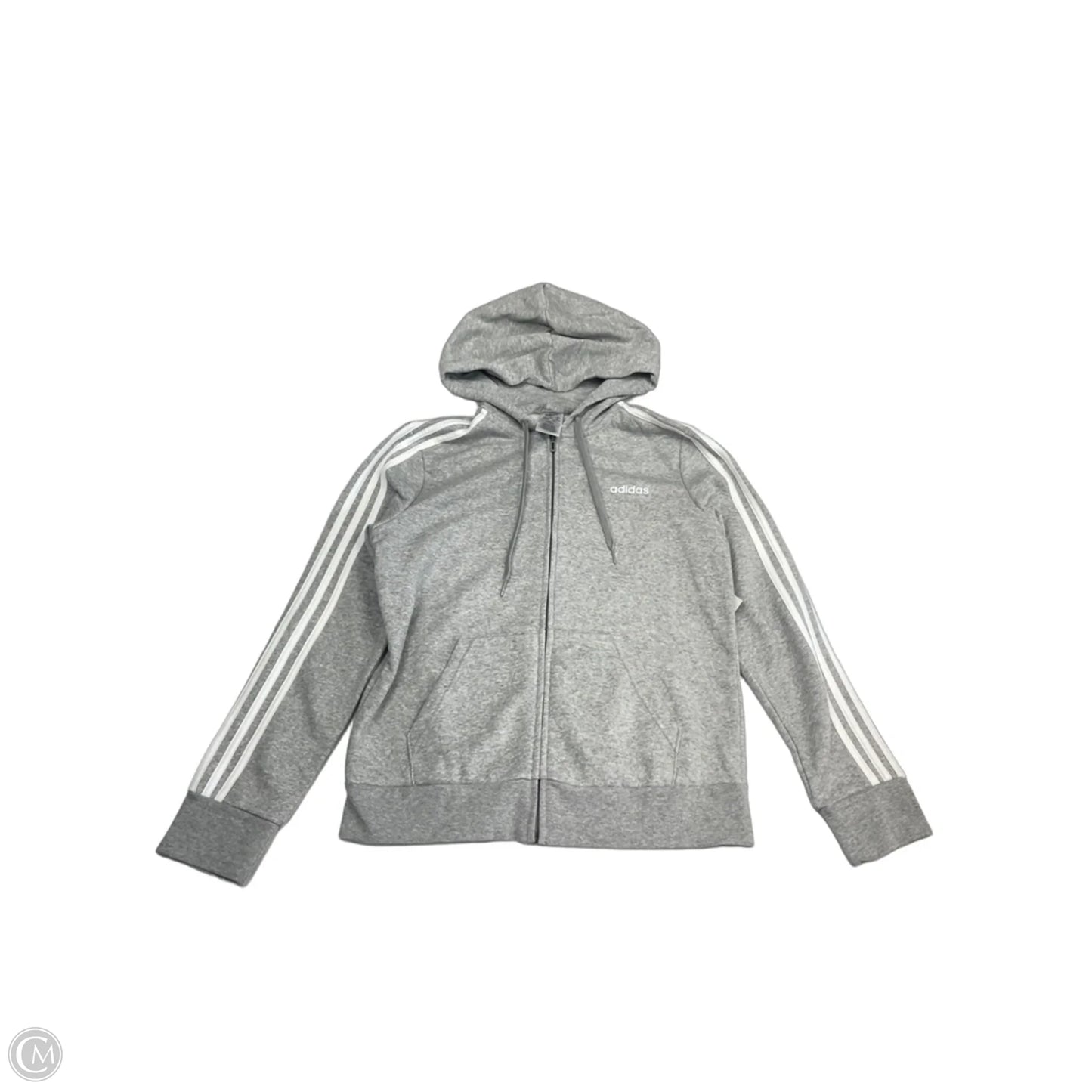 Jacket Other By Adidas In Grey, Size: L