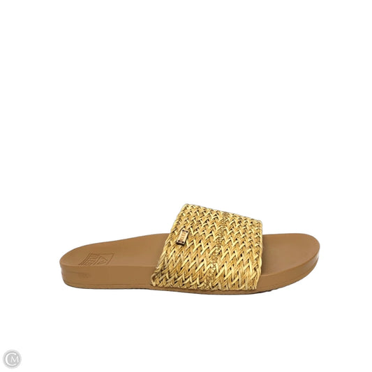 Sandals Flats By Reef In Brown, Size: 10