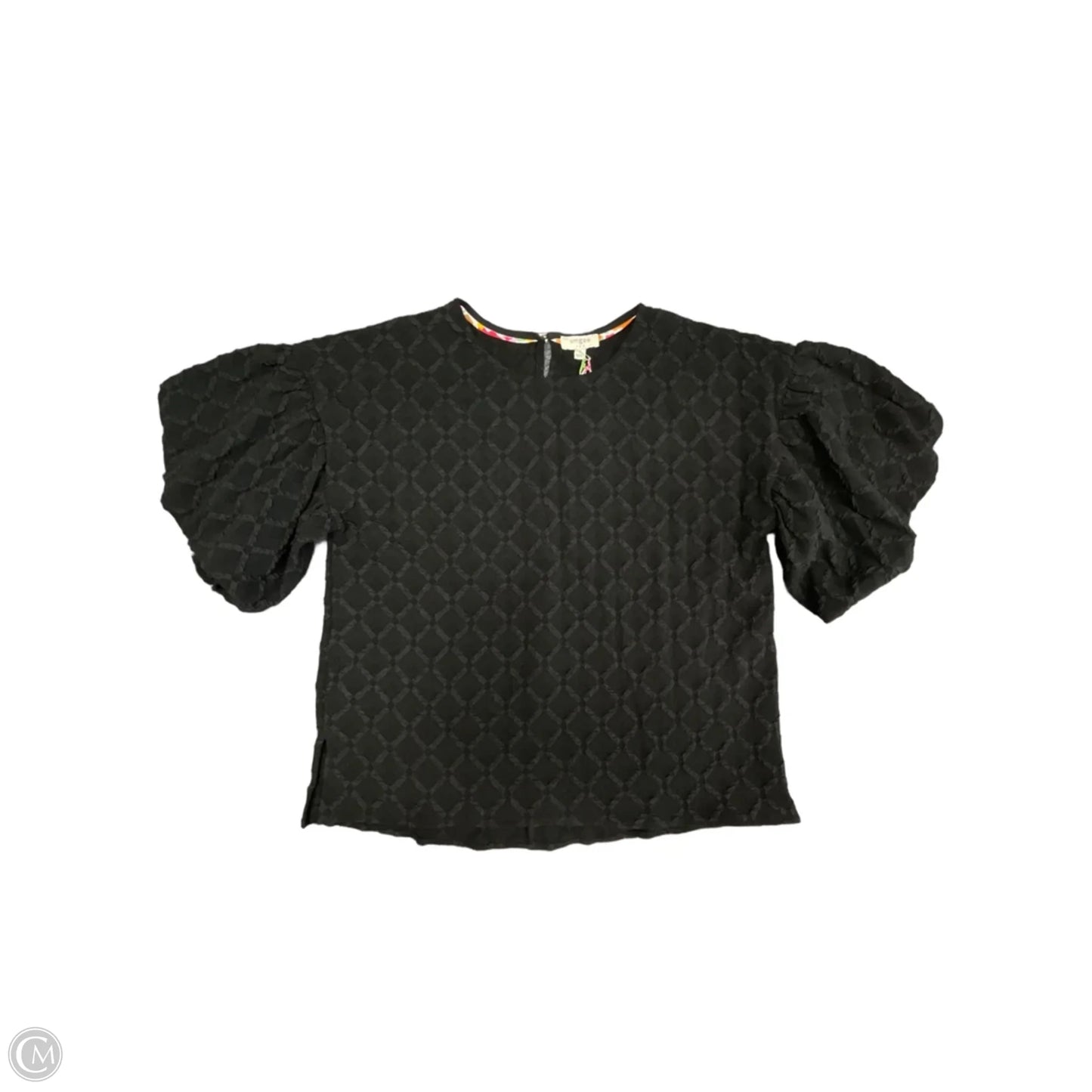 Top Short Sleeve By Umgee In Black, Size: M