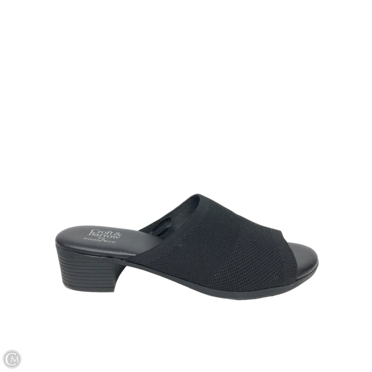 Shoes Heels Block By Croft And Barrow In Black, Size: 6.5