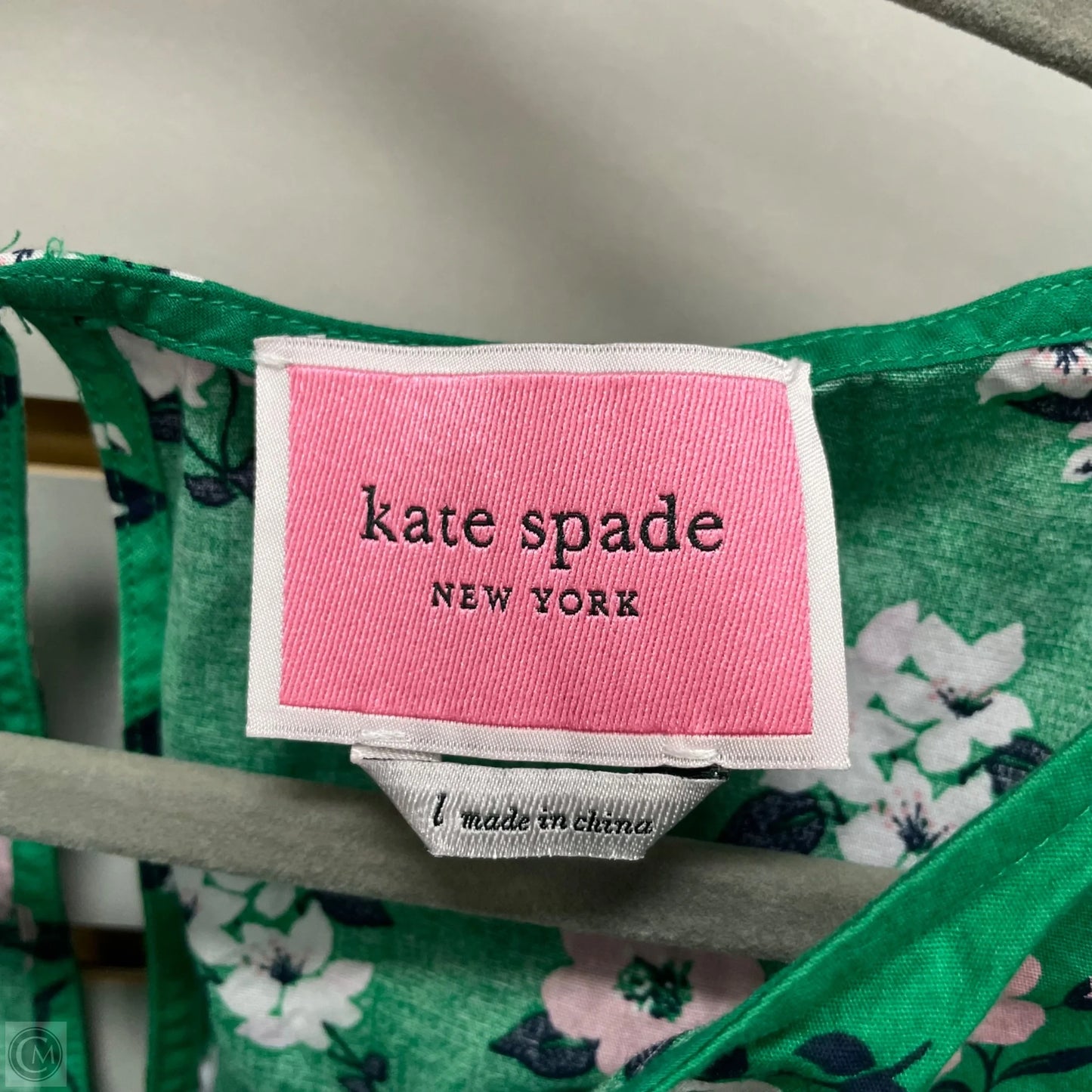 Dress Designer By Kate Spade In Green, Size: L