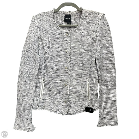 Blazer By Nic + Zoe In Blue & White, Size: L