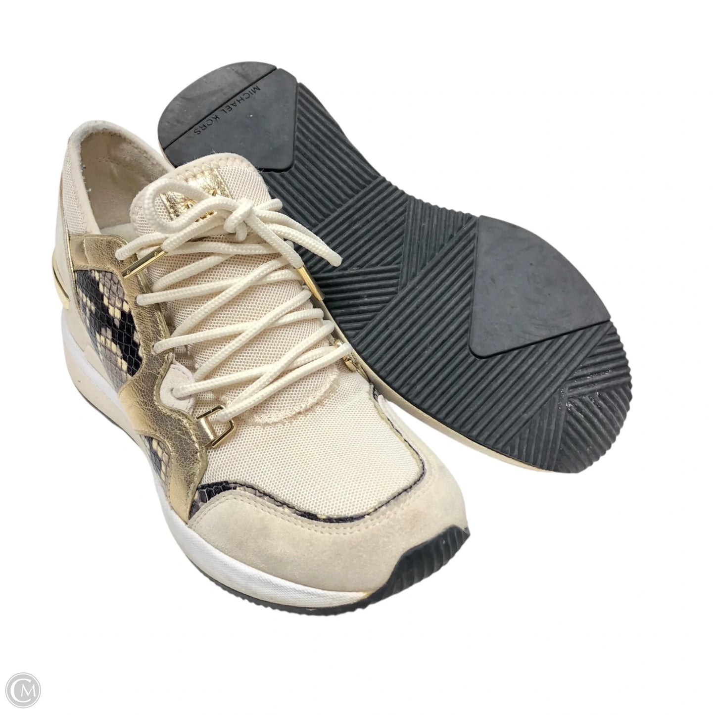 Shoes Designer By Michael Kors In Taupe, Size: 6