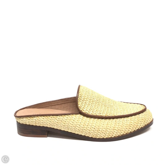 Shoes Flats By J. Jill In Brown & Tan, Size: 7.5