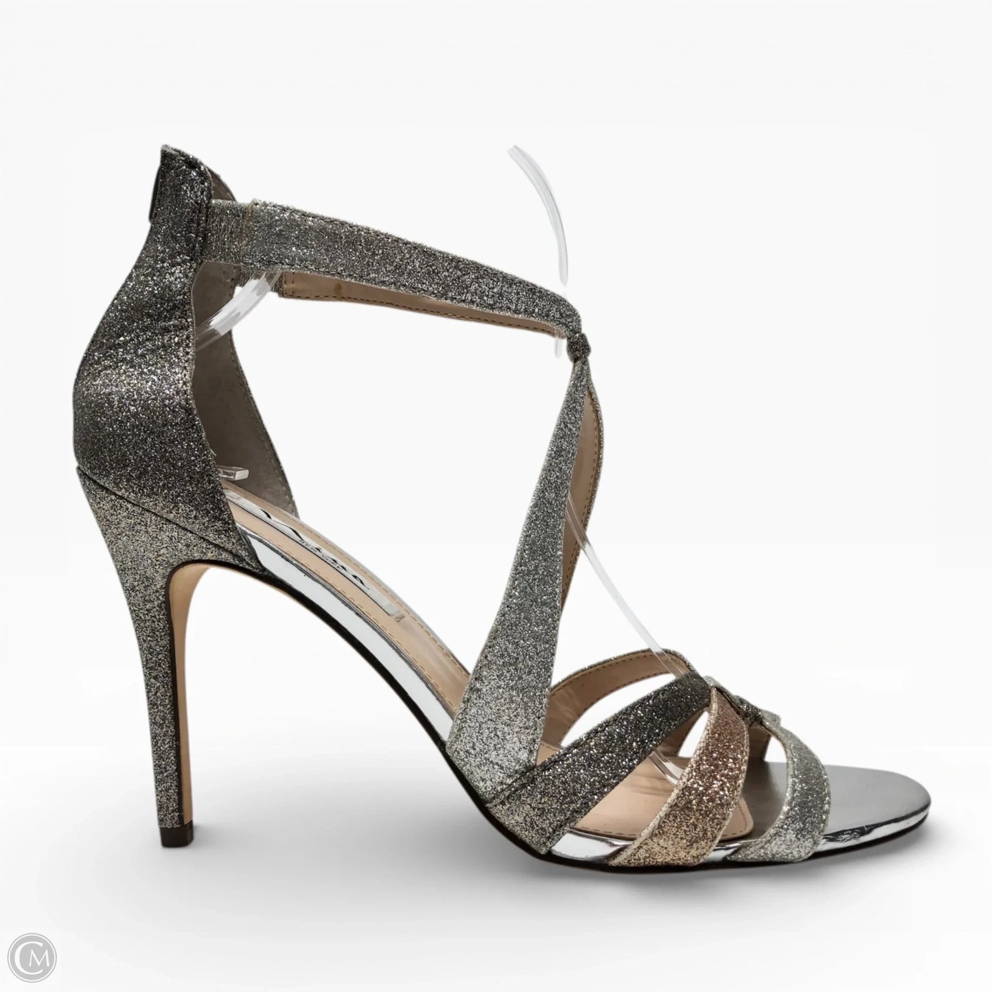 Shoes Heels Stiletto By Nina In Gold, Size: 9.5