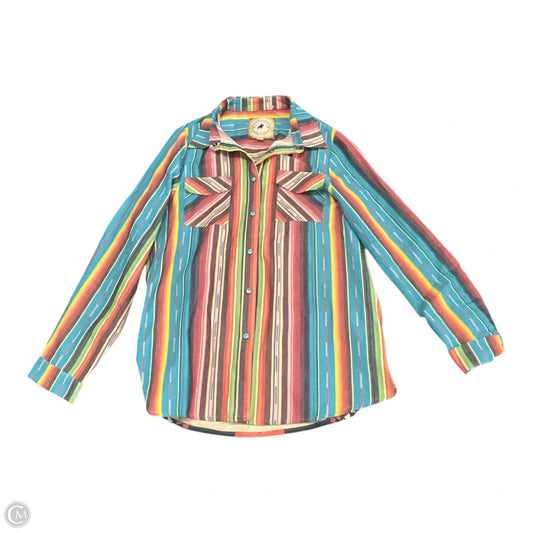 Top Long Sleeve By Clothes Mentor In Multi-colored, Size: S