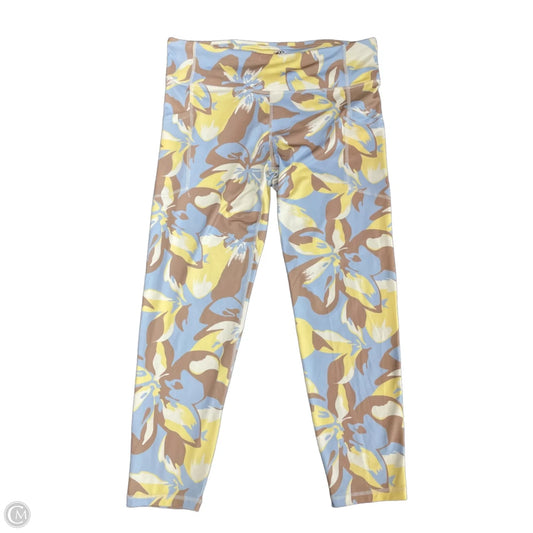 Athletic Leggings By Pro Player In Multi-colored, Size: L