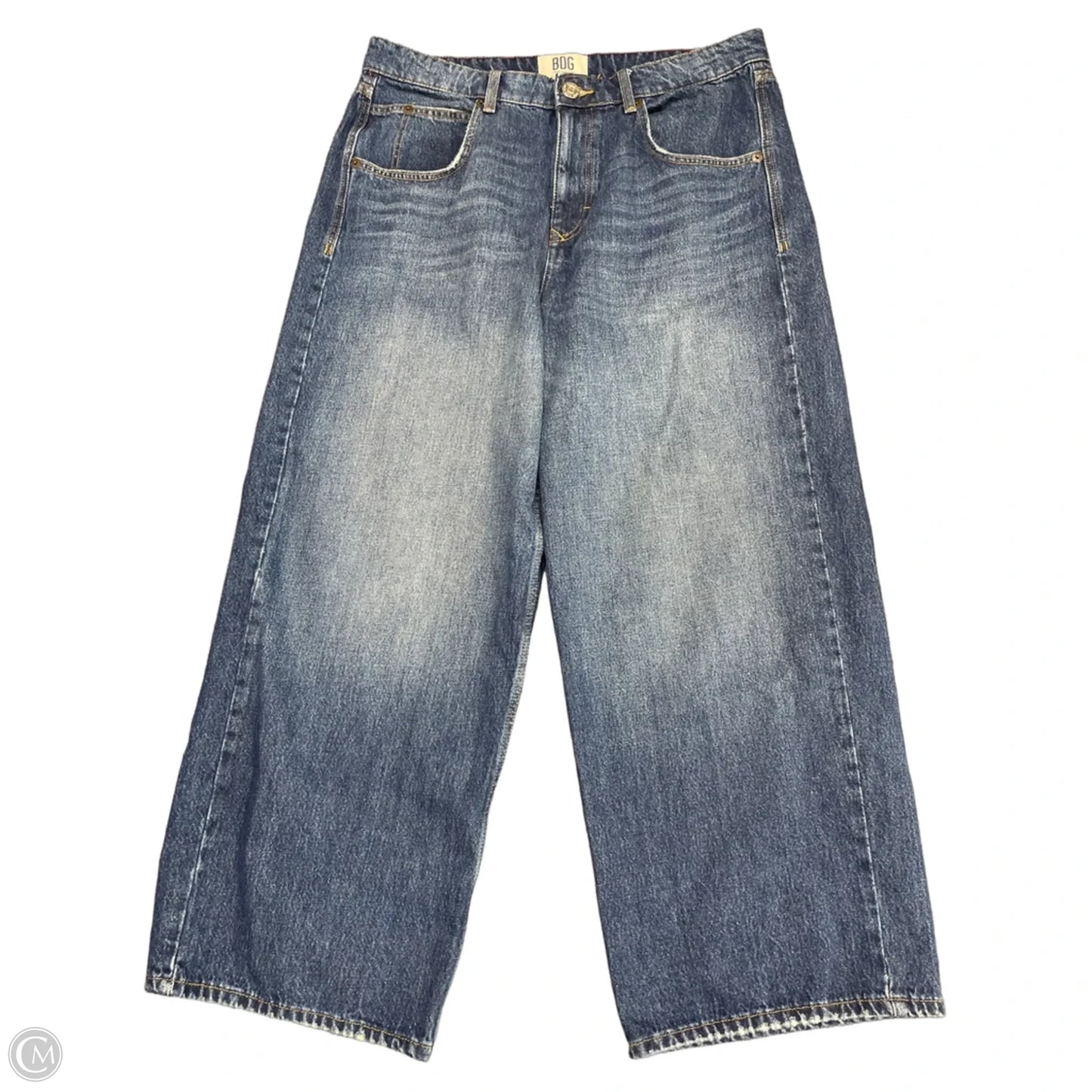 Jeans Wide Leg By Bdg In Blue Denim, Size: 16