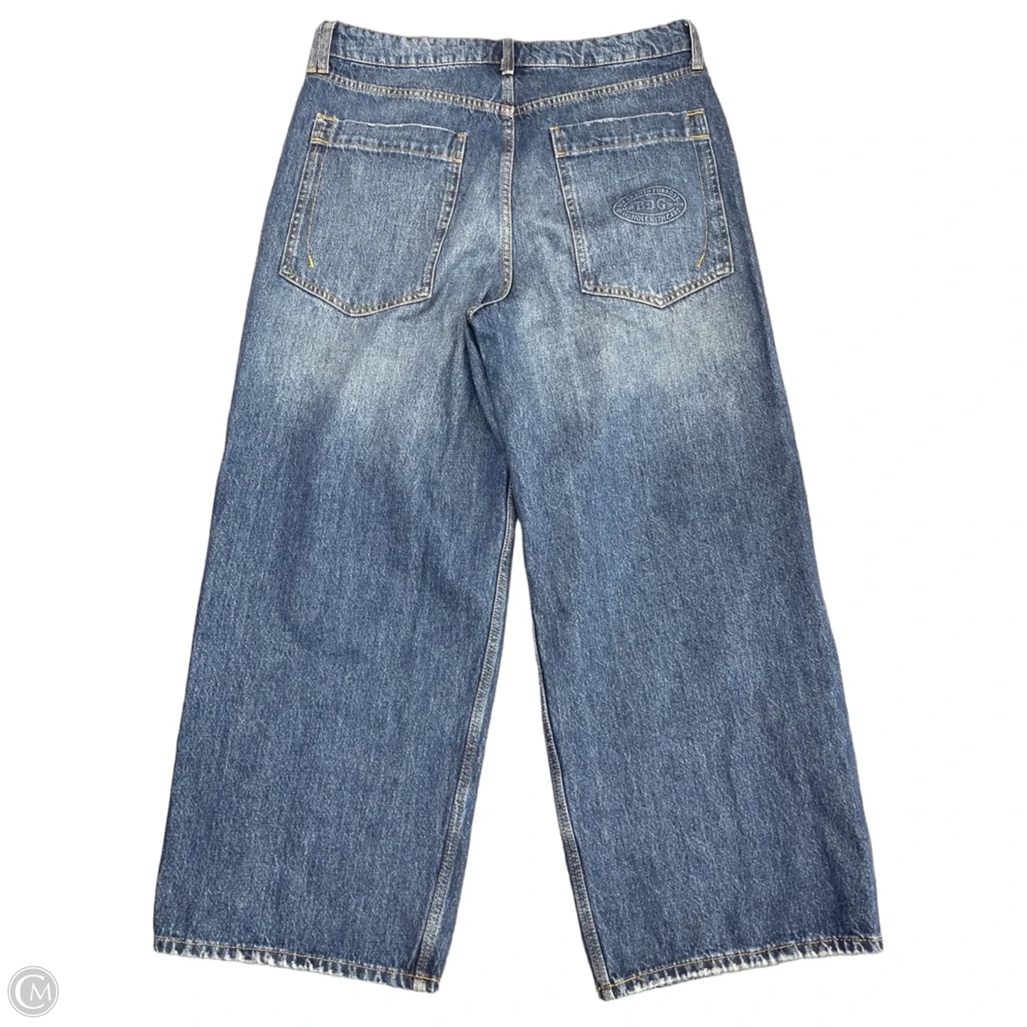 Jeans Wide Leg By Bdg In Blue Denim, Size: 16