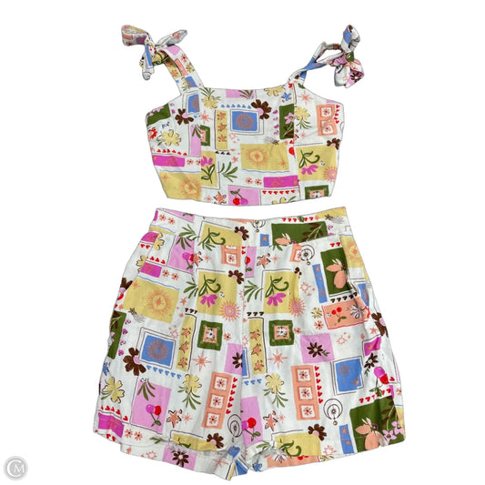 Shorts Set By Monteau In Multi-colored, Size: Xl