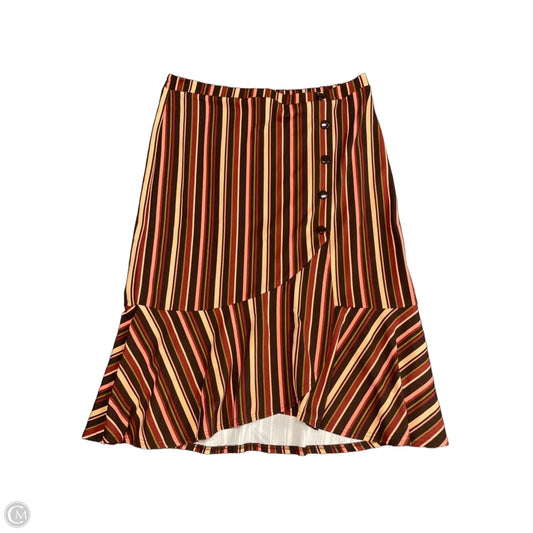 Skirt Midi By Cato In Multi-colored, Size: 18