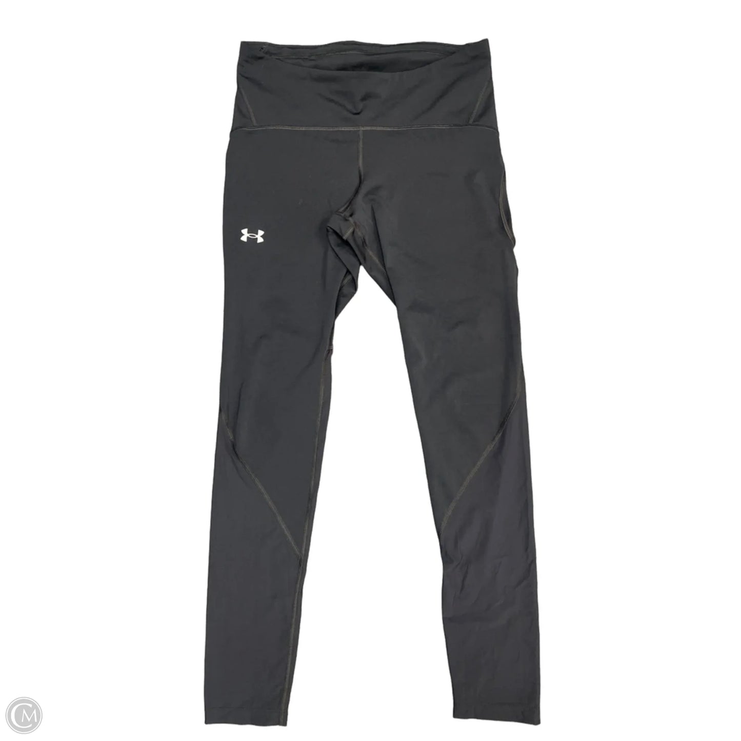 Athletic Leggings By Under Armour In Black, Size: L