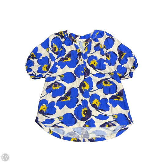 Top Short Sleeve By Umgee In Multi-colored, Size: S